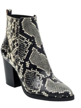 Marc Fisher Alva Bootie in Snake Skin